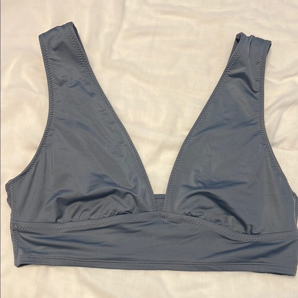 Women's Gray swim top